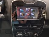 the dashboard of a car with a car radio in it
