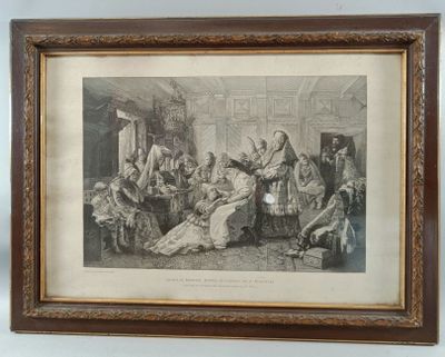 d'après le tableau de M. Makowski - Photo 1