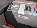 a close up of an electrical device in a car
