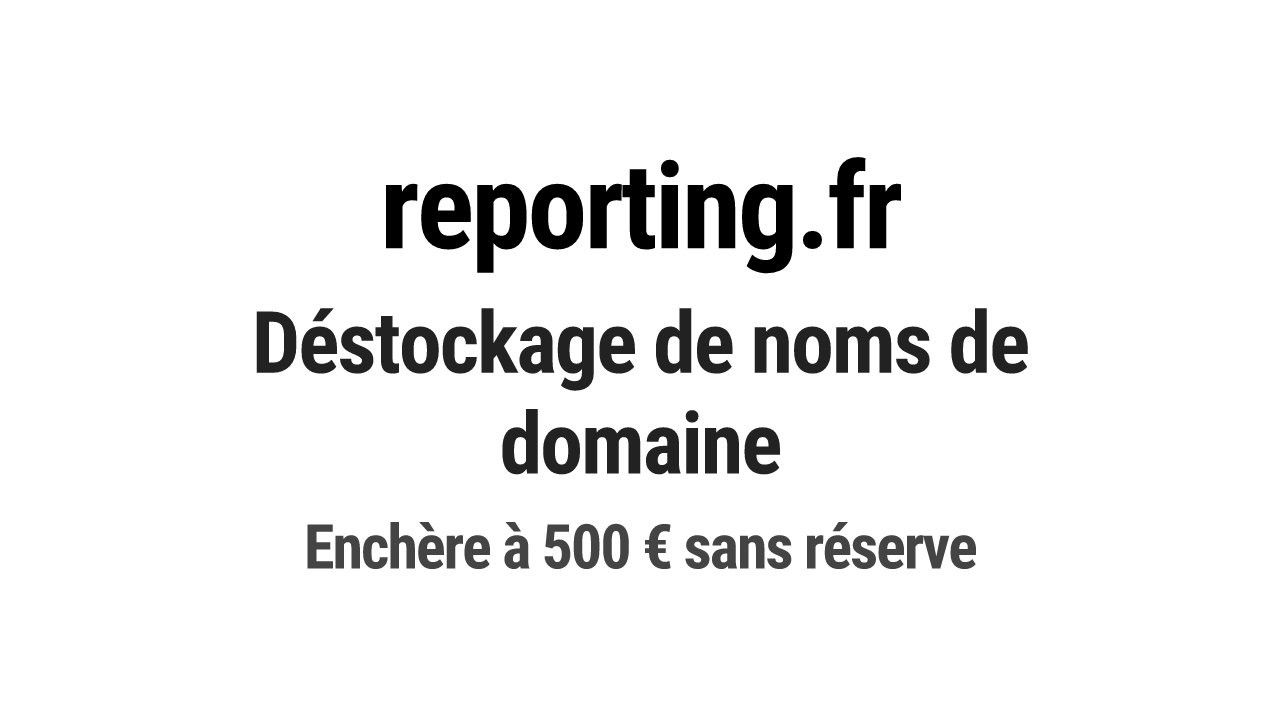 Destockage & Invendus