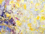 une peinture de fleurs dans un vase sur une table