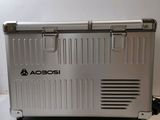 a cooler that is sitting on a table