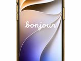 l'arrière d'un iPhone XR avec une coque dorée