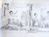 une photo d'un livre sur lequel figure un dessin