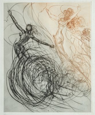 une image représentant le dessin d'une femme en robe de bal