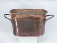 Lot en cuivre comprenant une daubière et une braisière (photo 2)