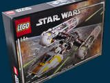 une boîte contenant un ensemble Lego Star Wars