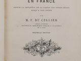 an old book with a black and white title on it