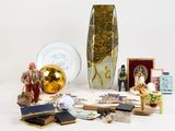 a lot of items that are sitting on a table