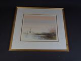a picture of a painting hanging on the wall