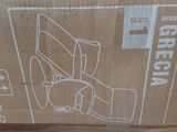 a cardboard box with a drawing of a person on it