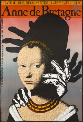 an image of a painting of a woman wearing gloves and a hat