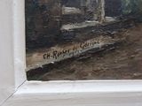 une photo d'un tableau posé sur le rebord de la fenêtre