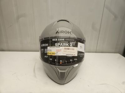 a close up of a motorcycle helmet on a table