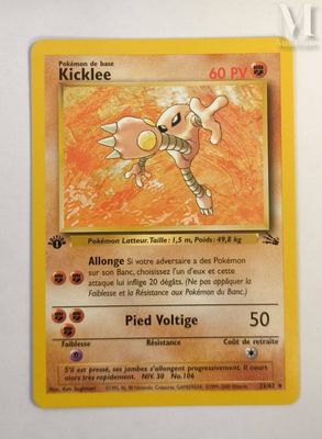 a close up of a pokemon card on a white surface