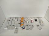 a lot of electronic devices that are sitting on a table