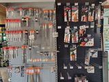 many tools on display in the store for sale