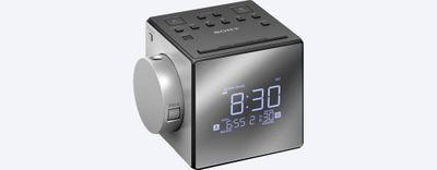 SONY - Radio-réveil ICF-C1PJ - Projecteur orientable et port…