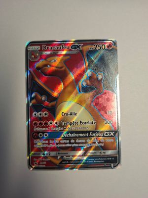 "Collection-PokÉMon-Carte : Dracaufeu GX Full Art