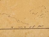 a picture of a drawing of a map on a piece of paper