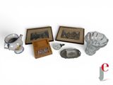 a lot of items that are sitting on a table