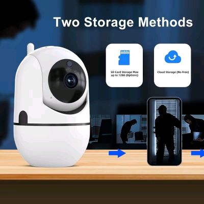Caméra de surveillance intelligente avec rotation 360, Wifi … - Photo 1