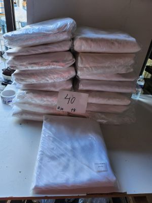 Lot de 19 housses imperméables, dimensions 90x200 cm, colori…