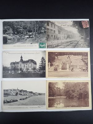 1 album vert de cartes postales anciennes en majorité 1900/1…