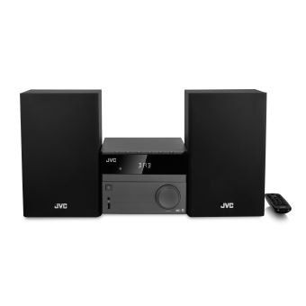 1306/Chaîne HiFi JVC UX-F227B-DAB Bluetooth DAB+ et FM Noir …