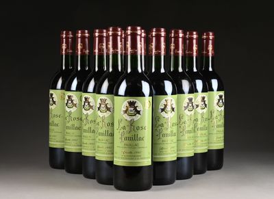 12 B LA ROSE PAUILLAC (2 B.G.) Pauillac 1997