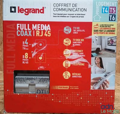 a red box with a picture of a woman on it