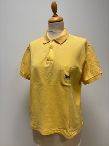 Polo en coton jaune CELINE (taches et décoloration) et 1 tee-shir...