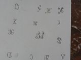 a piece of paper that has numbers written on it