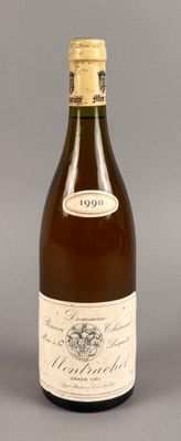 Des bouteilles de vin sont alignées sur une surface grise