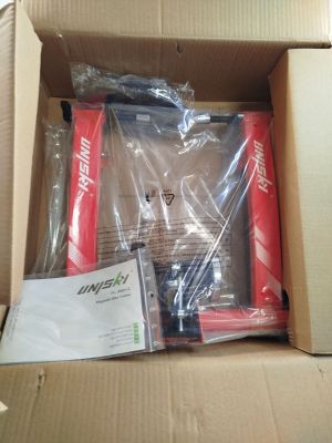 a cardboard box with some tools inside of it
