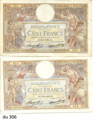 France. 100 Francs Merson (F. 24/13 x48).