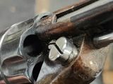 a close up of a gun on display on a table