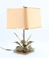 Dans le goût de la Maison CHARLES - Lampe en laiton doré à d… (photo 2)