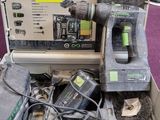 a suitcase with a lot of electronics inside of it
