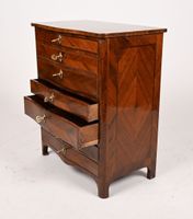 Petite commode formant "écritoire" en placage de bois de vio… (photo 4)