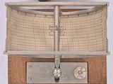 an old radio that is sitting on top of a table