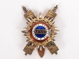 an image of a broochle with the word sewv on it