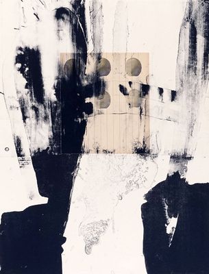 une photo en noir et blanc d'un homme et d'une femme