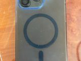 a picture of a cell phone with a magnifying lens on it