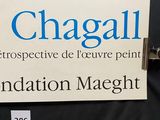 a sign that says chagalli on it