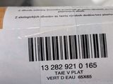 a close up of a barcode on a roll of bread