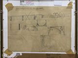 a picture of a drawing of a plane on a piece of paper