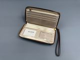 leather wallet with card holder and id card holder