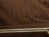 louis vuitton brown monogram canvas and leather tote bag