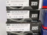 several boxes of salt and pepper dust are stacked on top of each other